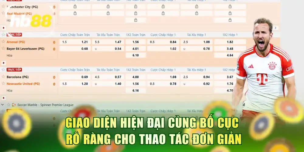 Giao diện hiện đại cùng bố cục rõ ràng cho thao tác đơn giản